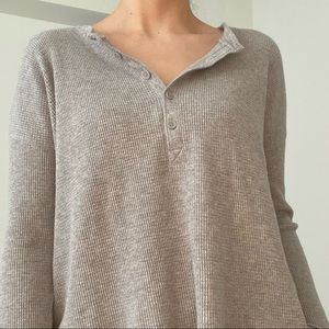 TNA Long-sleeve Waffle Tee